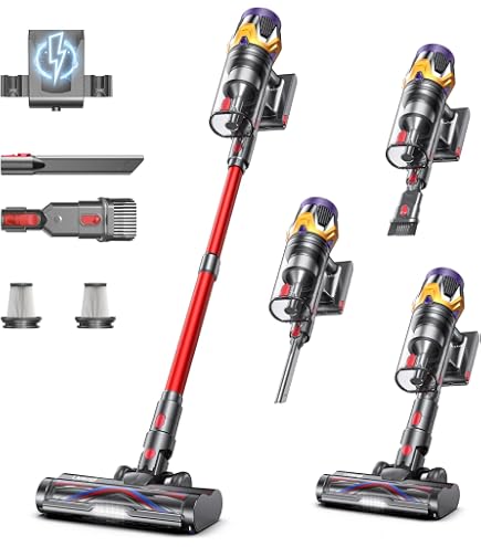 Amazon.com: Hearten Cordless Stick Vacuum Cleaner 350W/30Kpa 40